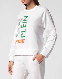 Plein Sport: Трикотажная толстовка 