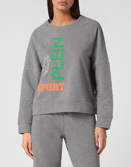 Plein Sport: Трикотажная толстовка 