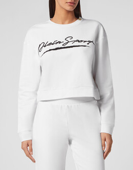 Plein Sport: Трикотажная толстовка 