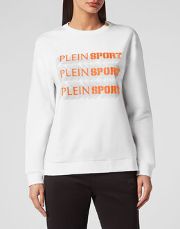 Plein Sport: Трикотажная толстовка 