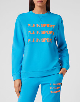 Plein Sport: Трикотажная толстовка 