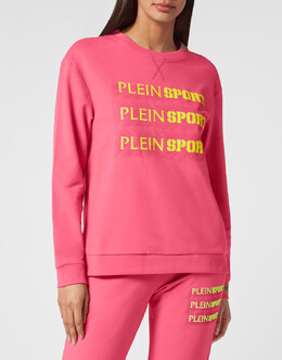 Plein Sport: Трикотажная толстовка 