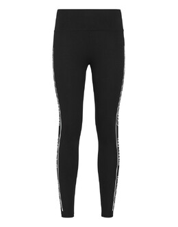 Plein Sport: Чёрные легинсы 