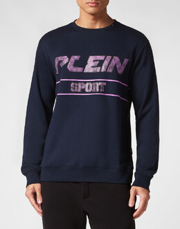 Plein Sport: Трикотажная толстовка 