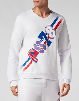 Plein Sport: Трикотажная толстовка 