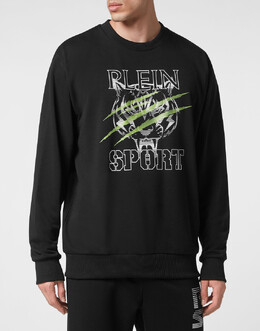 Plein Sport: Трикотажная толстовка 