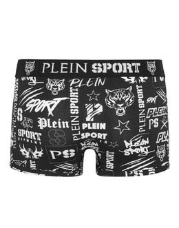 Plein Sport: Чёрные трусы 