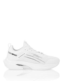 Plein Sport: Белые кроссовки 