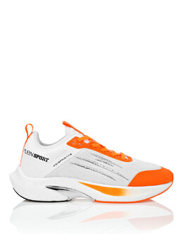 Plein Sport: Белые кроссовки 