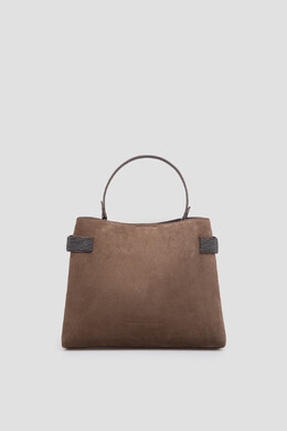 Brunello Cucinelli: Коричневая сумка 