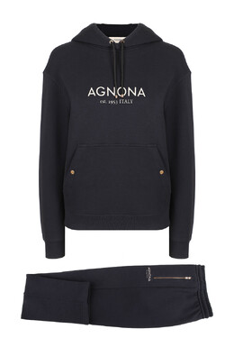 Agnona: Чёрный костюм 