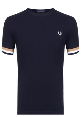 Fred Perry: Синяя футболка 