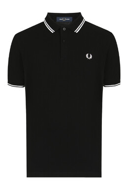 Fred Perry: Чёрное поло 