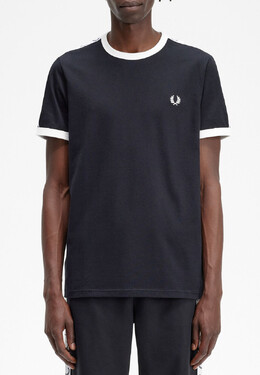 Fred Perry: Чёрная футболка 