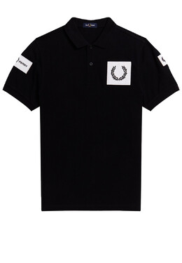 Fred Perry: Чёрное поло 