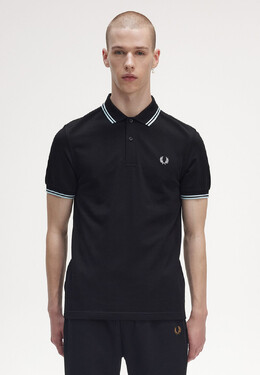 Fred Perry: Чёрное поло 
