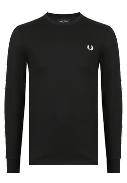 Fred Perry: Чёрный свитшот 