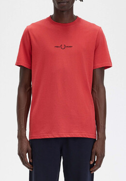 Fred Perry: Красная футболка 