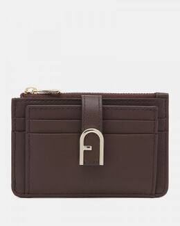 FURLA: Коричневый картхолдер 