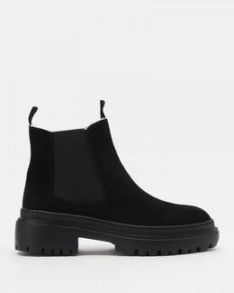 Pollini: Чёрные ботинки 