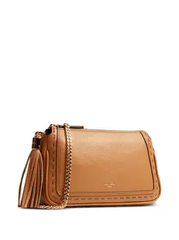 Lancel: Светлая сумка через плечо 