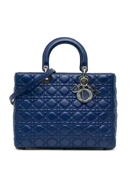 Christian Dior Pre-Owned: Голубая сумка 