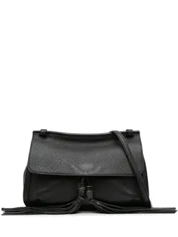 Gucci Pre-Owned: Чёрная сумка через плечо 