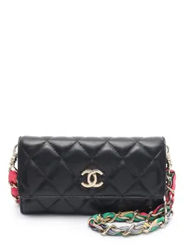CHANEL Pre-Owned: Блестящий клатч 