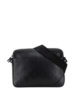 Louis Vuitton Pre-Owned: Чёрная сумка через плечо 