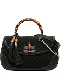 Gucci Pre-Owned: Чёрная сумка на руку 