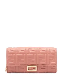 FENDI: Розовая сумка  FF