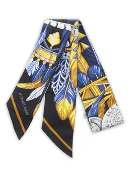 Hermès Pre-Owned: Чёрный шарф 