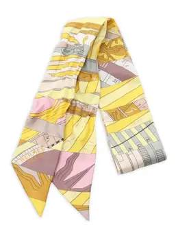 Hermès Pre-Owned: Жёлтый шарф 