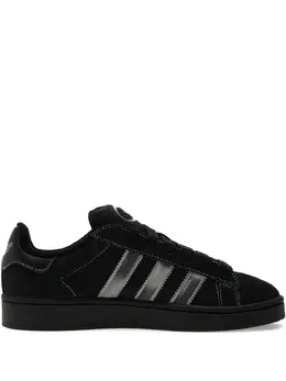 adidas: Чёрные кроссовки  Campus