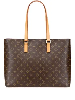 Louis Vuitton Pre-Owned: Коричневая сумка-шоппер 