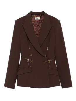 Elisabetta Franchi: Двубортная куртка 