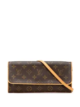 Louis Vuitton Pre-Owned: Коричневая сумка через плечо 