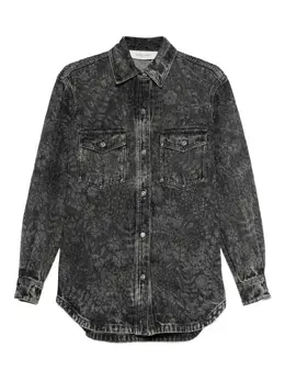 Golden Goose: Тёмная рубашка 