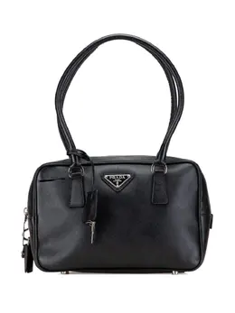 Prada Pre-Owned: Чёрная сумка 
