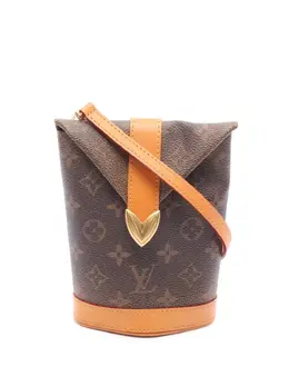 Louis Vuitton Pre-Owned: Коричневая сумка через плечо 
