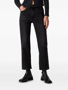 Levi's: Чёрные джинсы  725