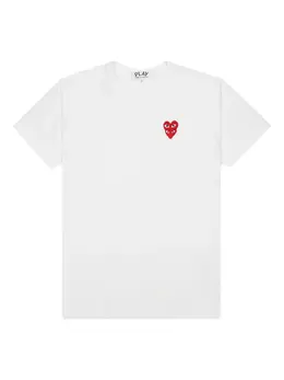 Comme Des Garçons Play: Хлопковая футболка 