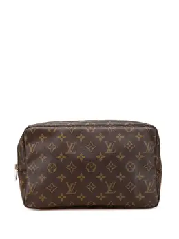 Louis Vuitton Pre-Owned: Коричневый клатч 