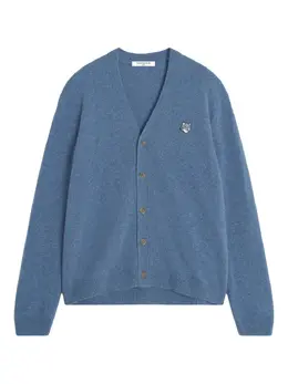 Maison Kitsuné: Кардиган из шерсти 