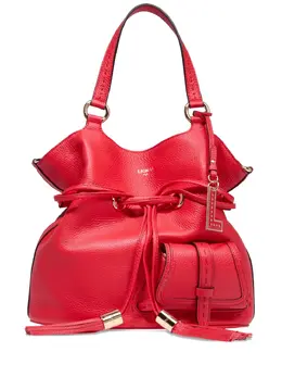 Lancel: Красная сумка 