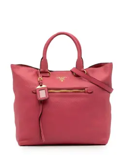 Prada Pre-Owned: Розовая сумка-шоппер 