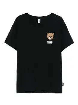 Moschino: Топ  Teddy с принтом