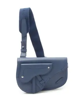 Christian Dior Pre-Owned: Голубая сумка через плечо 