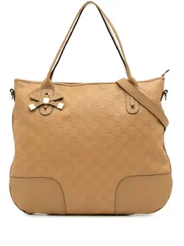 Gucci Pre-Owned: Коричневая сумка 