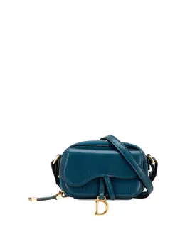 Christian Dior Pre-Owned: Голубая сумка через плечо 